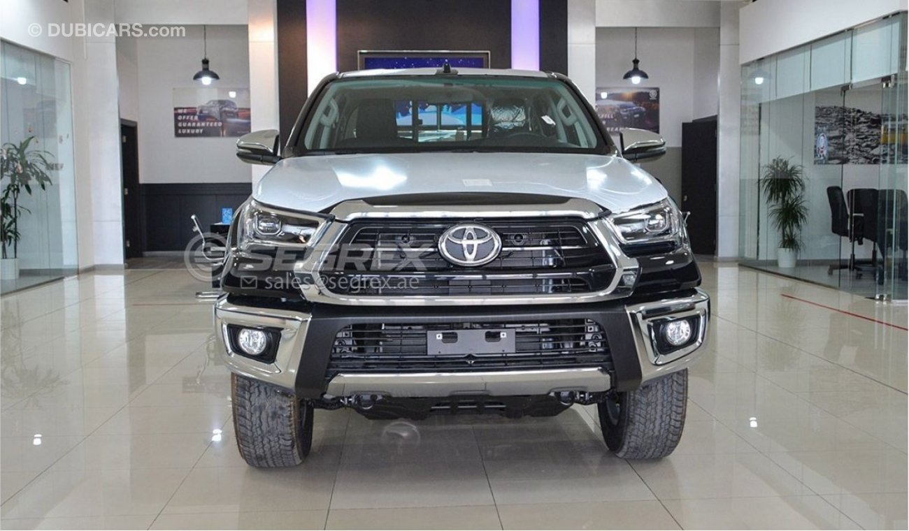 تويوتا هيلوكس 21YM TOYOTA HILUX DC 2.7L 4X4 PETROL, AT, High with push start Engine