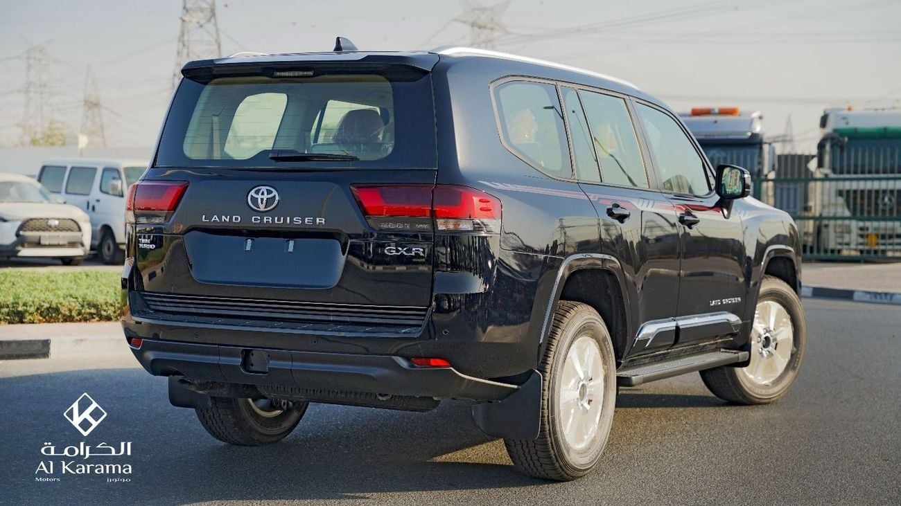 تويوتا لاند كروزر تويوتا لاند كروزر GXR سعة 3.5 لتر | خليجي | LC300 | سيارة دفع رباعي بشاحن توربيني مزدوج و7 مقاعد