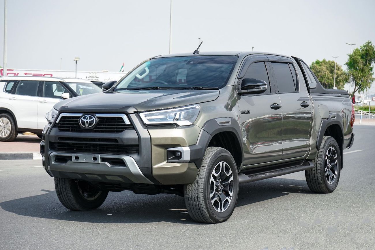تويوتا هيلوكس The Toyota Hilux is a legendary, tough, and versatile pickup truck known for reliability, available 