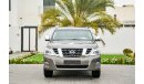 Nissan Patrol Platinum Kit - Warranty - GCC - AED 2,526 Per Month