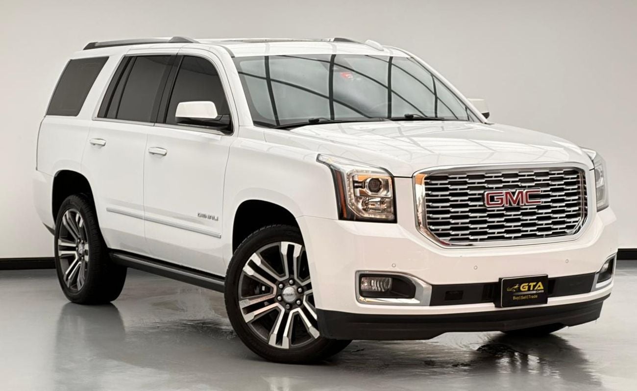 جي أم سي يوكون 2020 GMC Yukon Denali, 1 Year Warranty Unlimited Km, 07/2026 GMC Service Contract, GMC FSH, GCC