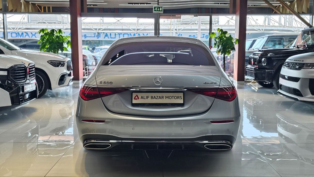 Mercedes Benz S500 L 3.0L T . 6 Cyl . Automatic . Petrol . Sedan . All Wheel Drive . 5 Seats . 4 Door . EQ Boost mild-hybrid