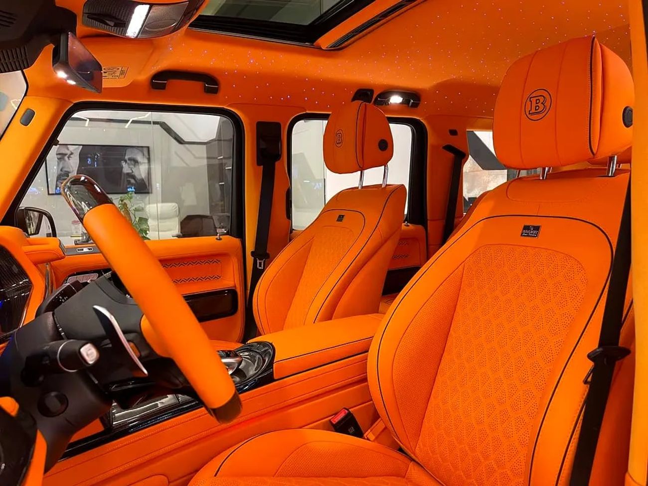 Mercedes Benz G63 AMG G63 / / BRABUS KIT G800 / SPECIAL COLOR / FULL CARBON FIBER