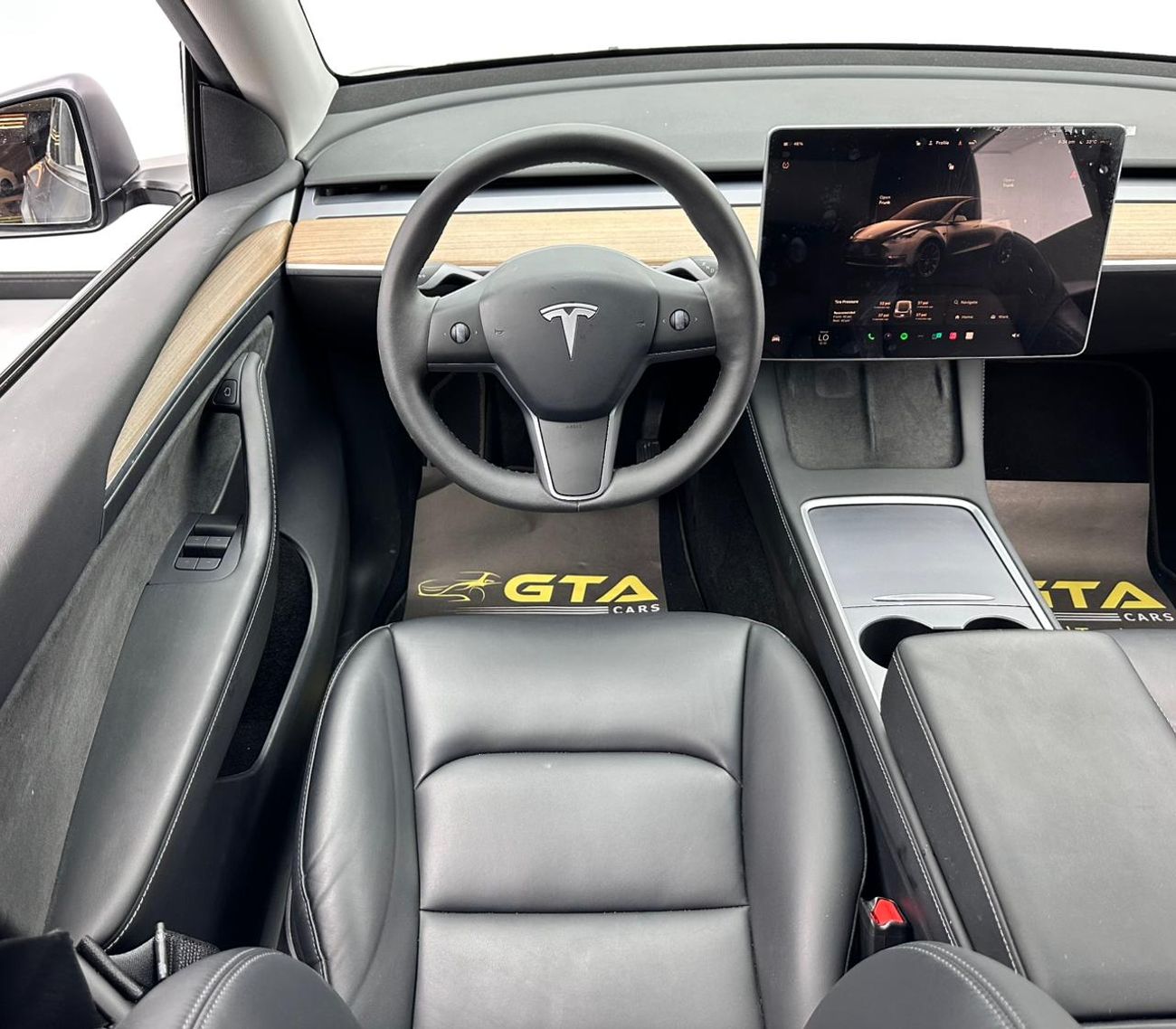 تسلا موديل Y 2022 Tesla Model Y Long Range, Sep 2026 Tesla Warranty, Tesla Full Service History, GCC