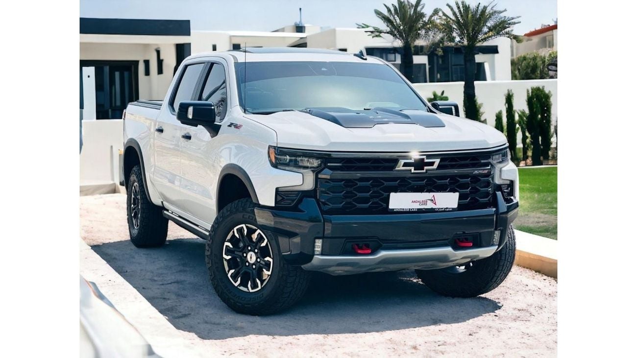 Chevrolet Silverado AED 4,400 PM | ZR2 | CHEVROLET SILVERADO 6.2 V8 | GCC | 0% DP | AGENCY WARRANTY | FSH