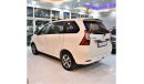 Toyota Avanza EXCELLENT DEAL for our Toyota AVANZA SE 2017 Model!! in White Color! GCC Specs