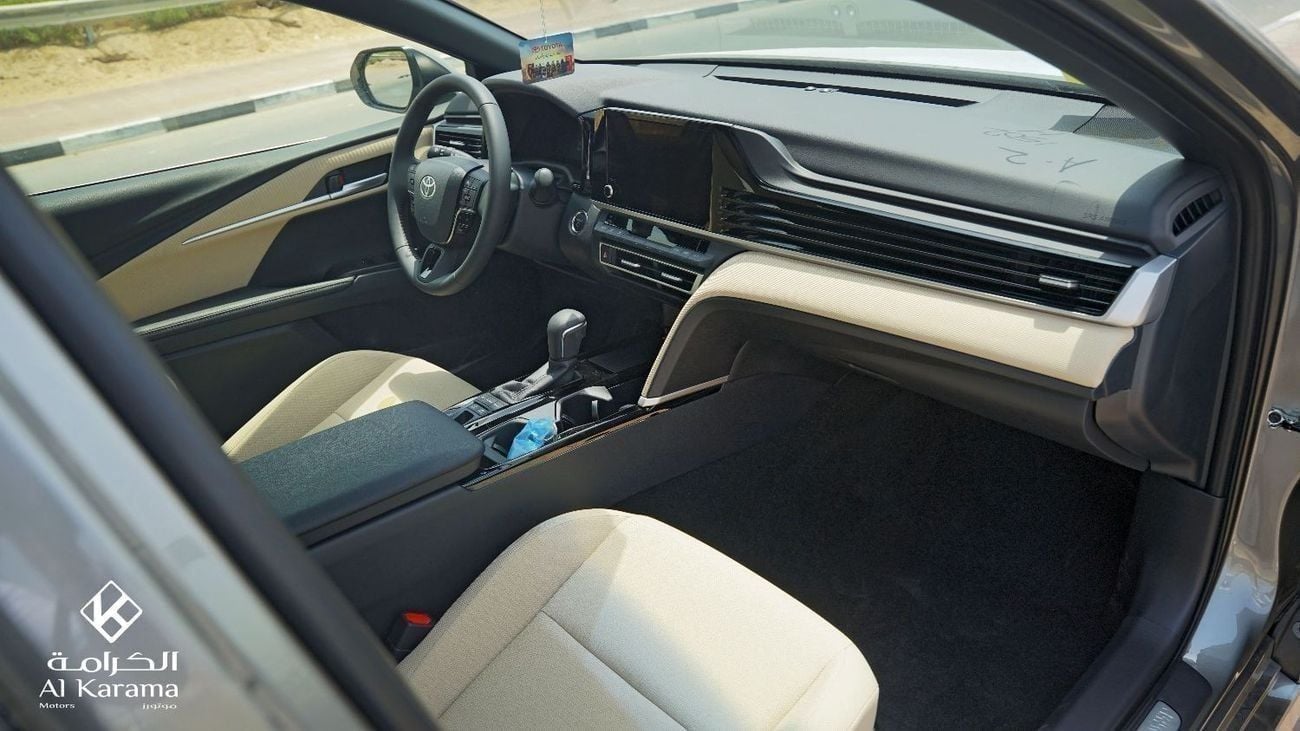 تويوتا كامري LE HEV | 2.5L Hybrid | Cruise Control |  Rear Camera | Driver Seat Lumbar Support