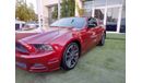 فورد موستانج كوبيه لون أحمر داخل أسود بحالة ممتازة لاتحتاج لآى مصاريف