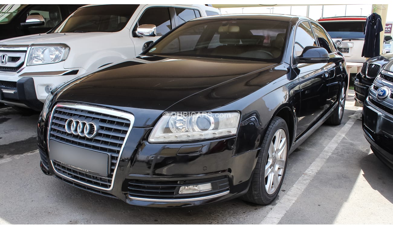 Audi A6 2010 model full options Gulf specs  DVD camera leather interiors sunroof