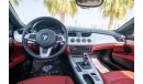 BMW Z4 sDrive 18i BMW Z4 S-Drive 18i Convertible 2.0 Turbo  GCC 2015 Under Warranty
