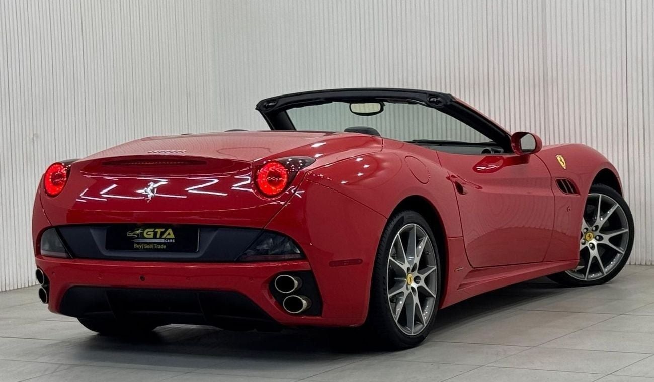 Ferrari California Std 4.3L (460 HP) 2013 Ferrari California, July 2025 Ferrari Warranty, Full Ferrari Service History,