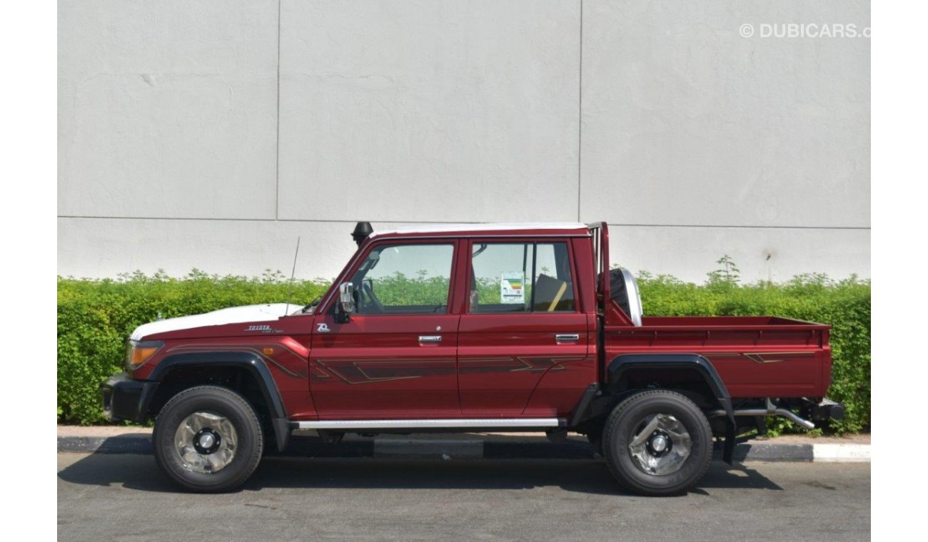 Toyota Land Cruiser Pick Up 79 DOUBLE CAB PICKUP LIMITED LX V6 4.0L PETROL MANUAL TRANSMISSION - 70TH ANNIVERSARY