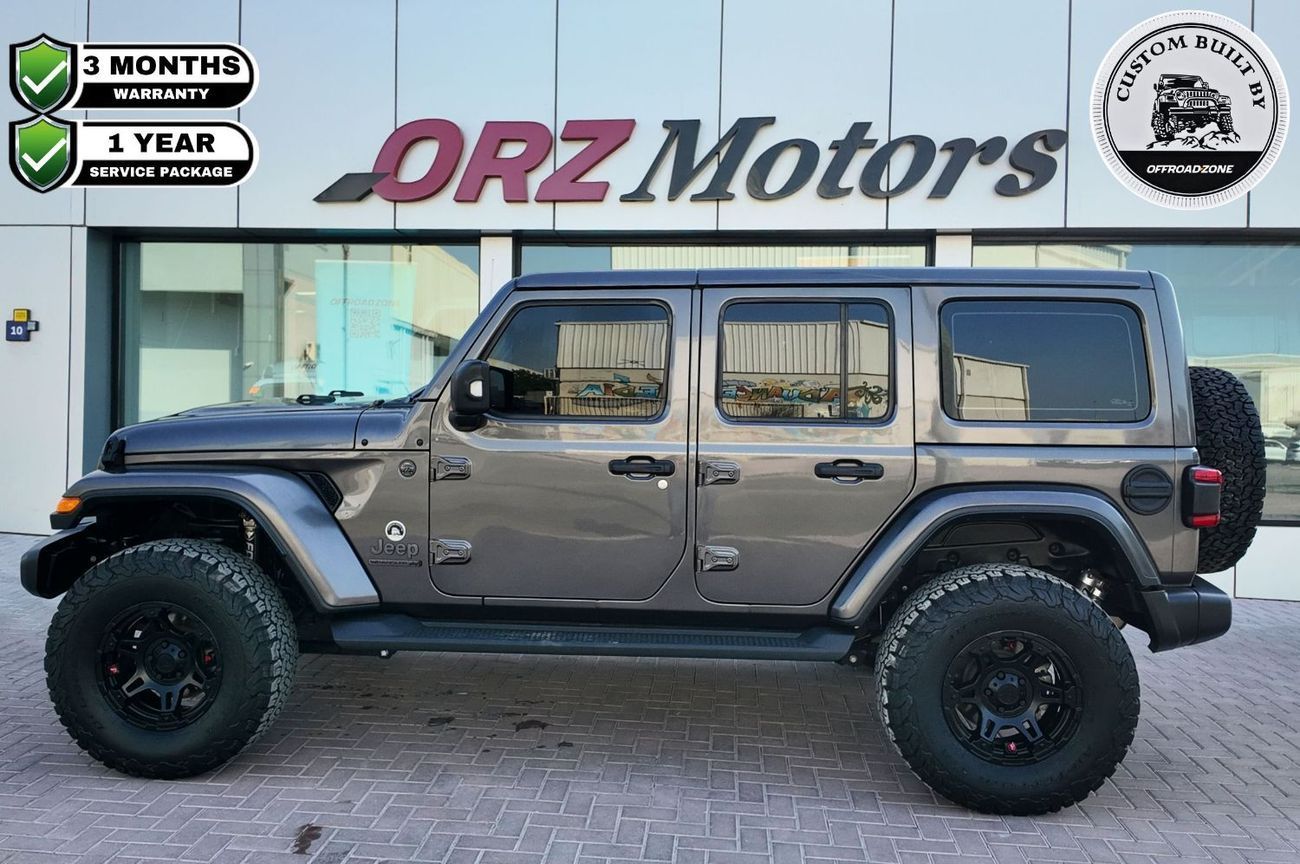 Jeep Wrangler Unlimited Sahara 3.6L / 3 Months ORZ Warranty and 1 Year ORZ Service Package Included