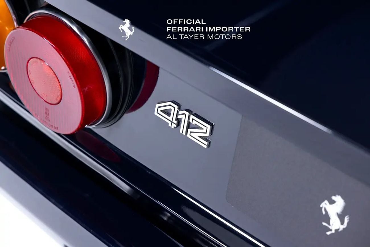 Ferrari 412 412i | Classiche Certified