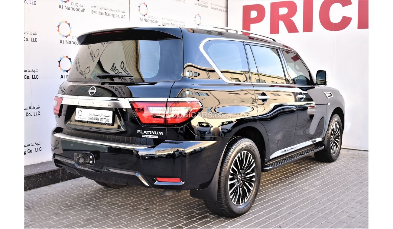 Nissan Patrol 5.6L V8 LE PLATINUM 5YR WARRANTY 3YR/50K KM SERVICE CONTRACT