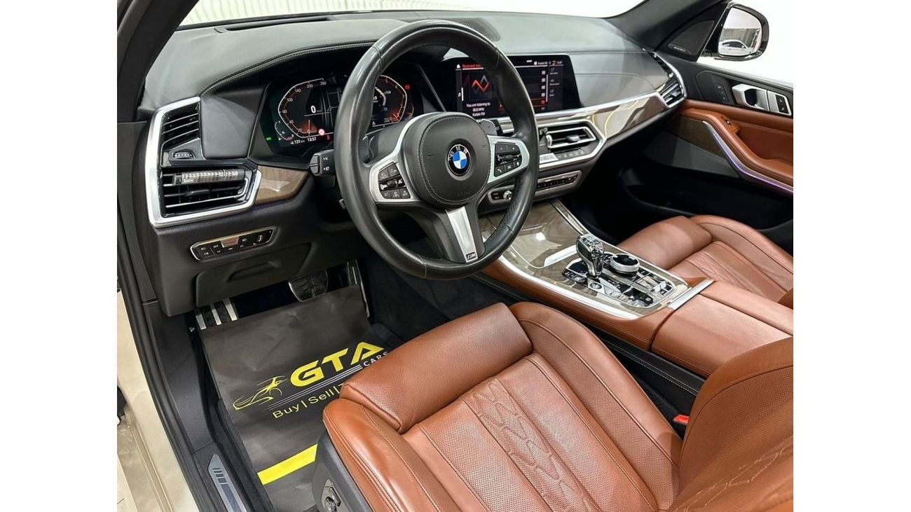 BMW X5 50i M Sport 2019 BMW X5 xDrive50i M-Sport, 2027 BMW Service Pack, Warranty, Full Options, GCC