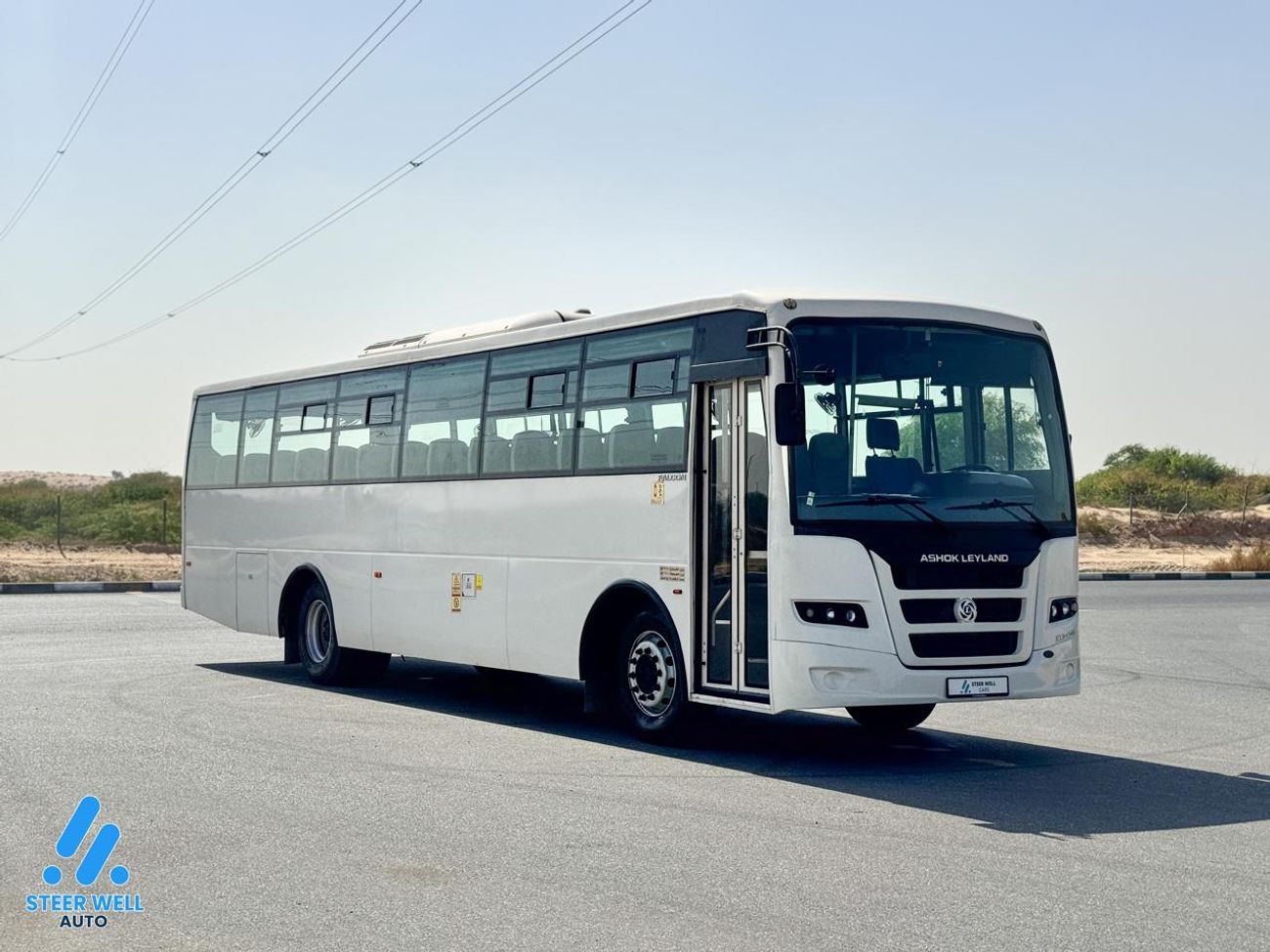 اشوك ليلاند فالكون H-Series 64-Seater Bus | Diesel | GCC Specs | Manual Transmission