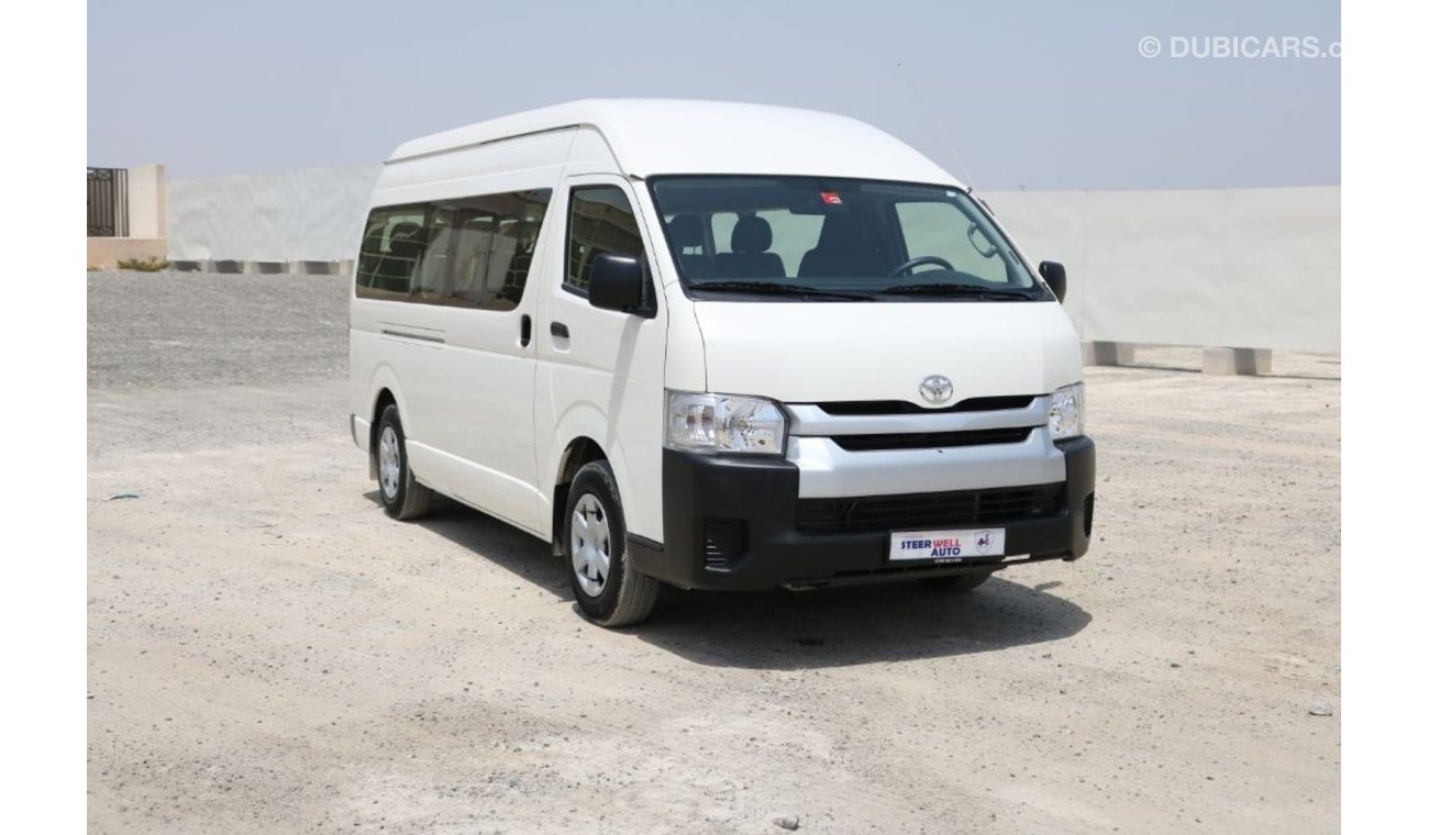 Toyota Hiace HI ROOF 15 SEATER BUS WITH GCC SPECS 2018