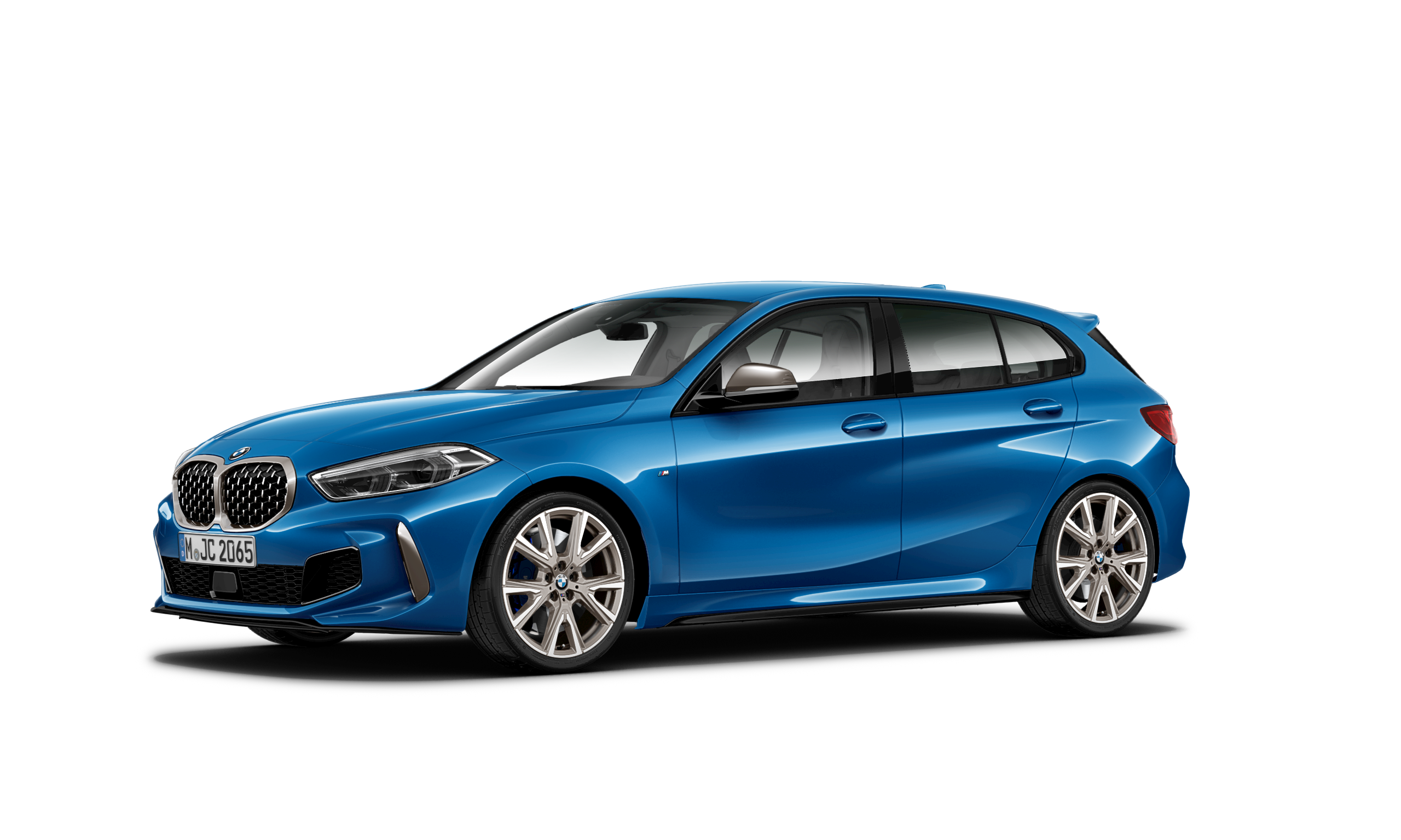 BMW 120i cover - Front Left Angled
