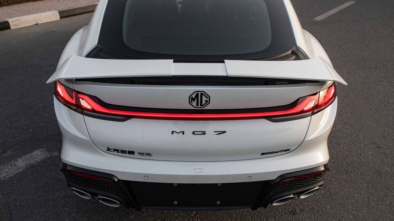 أم جي 7 1.5T DCT Elegance Sport Package with Rear Spoiler | 2025 | Coming Soon