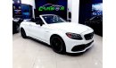 Mercedes-Benz C 63 Coupe CONVERTIBLE - 2019 - 2,500 KMS ONLY -3YEARS WARRANTY OR 100KMS - ( 4,660 AED PER MONTH )