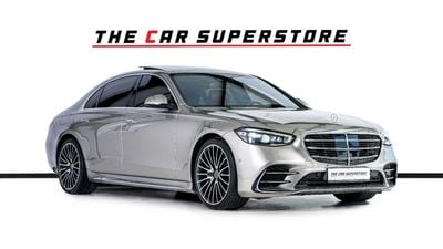Mercedes-Benz S 580 4MATIC Exclusive 4.0L GCC-Gargash Warranty & Service Contract Until 05/2027-AMG Body Styli