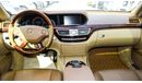 مرسيدس بنز S 350 كت AMG خليجى بانوراما - أبواب شفط -بصمة - رنجات - حساسات كاميرا شاشة بحالة ممتازة
