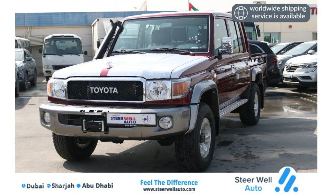 Toyota Land Cruiser Pick Up 4.0L  LX V6 DUAL CABIN WITH SNORKEL, WINCH USB POWER SOCKETS