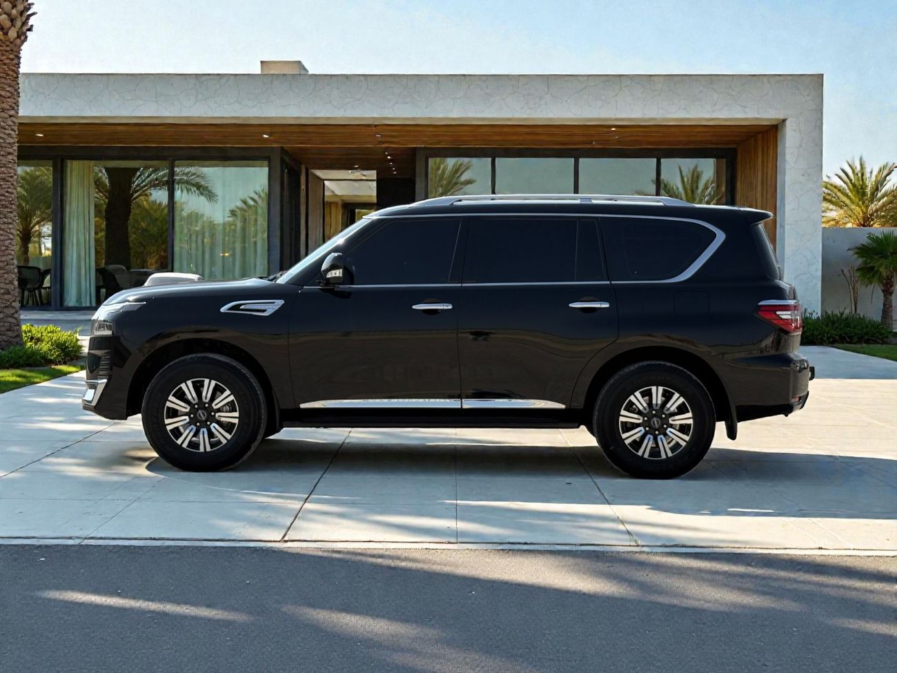 Nissan Patrol SE Titanium 4.0L SE TITANIUM | 4.0L V6 – 275 BHP | 2024 | GCC SPECS | AED 4,000 PER MONTH