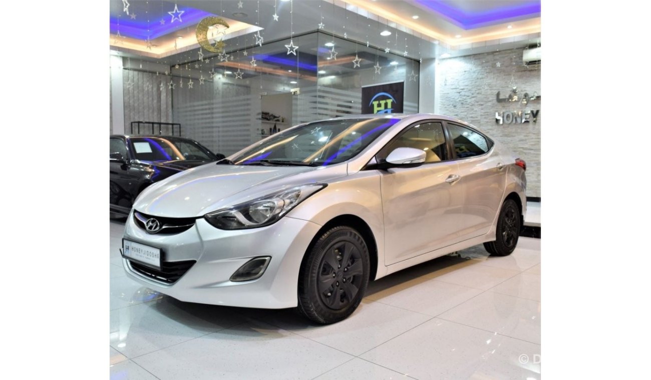 هيونداي إلانترا Hyundai Elantra 2014 Model!! in Silver Color! GCC Specs