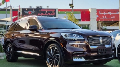 لينكولن أفياتور Lincoln Aviator 2020 Maroon TWIN-TURBOCHARGED