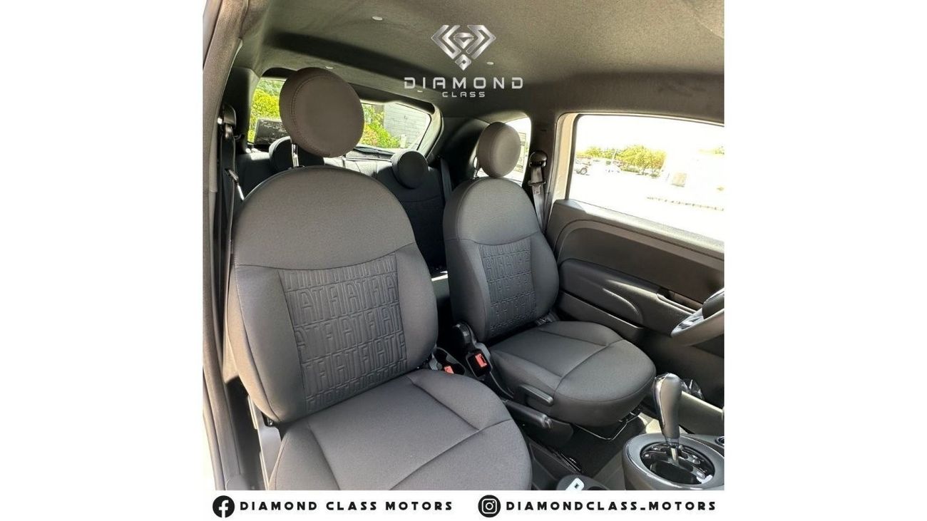 Fiat 500 Fiat 500 Coupe Pearl White  GCC 2024 ZERO KM 5 Years Agency Warranty