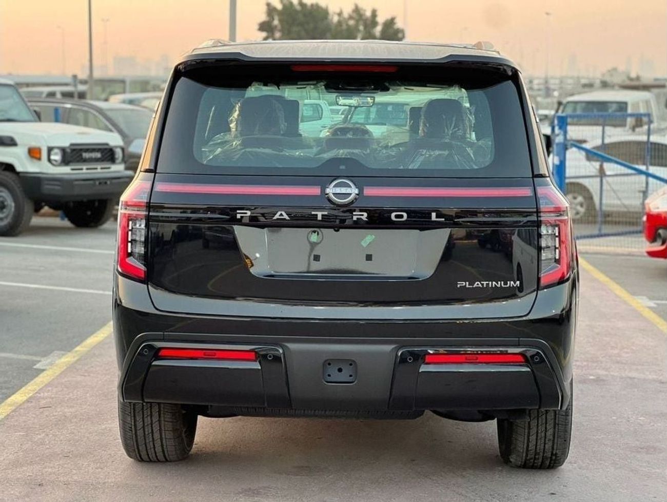 نيسان باترول NISSAN PATROL PLATINUM Twin Turbo Gcc Model 2025