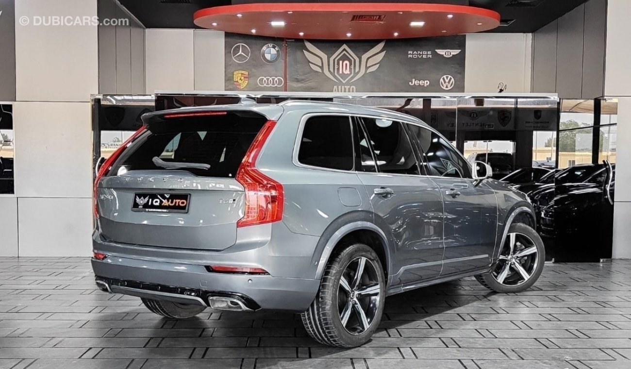 Volvo XC90 R Design AED 2,600 P.M | 2019 VOLVO XC90 T6 R-DESIGN | 7 SEATS | TOP OPTION | GCC | UNDER WARRANTY