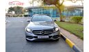 Mercedes-Benz C200 - ZERO DOWN PAYMENT - 2,100 AED/MONTHLY - FSH/EMC - UNDER WARRANTY