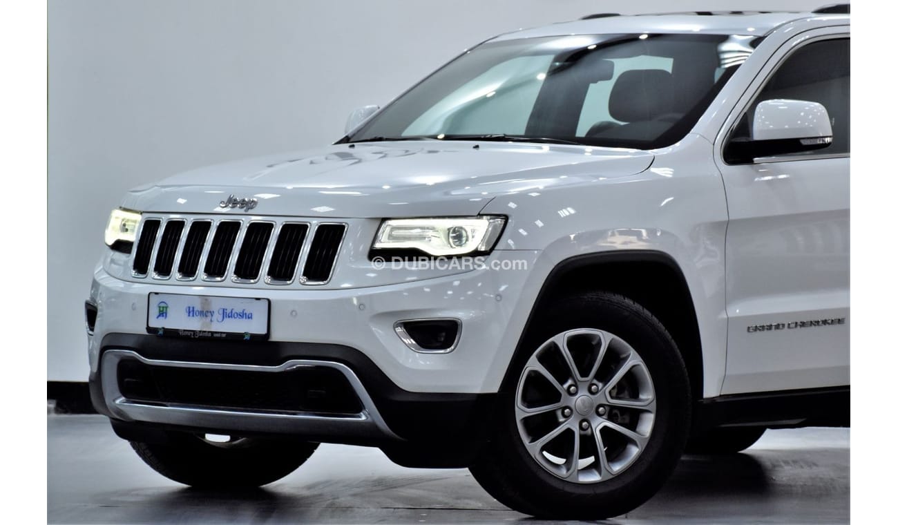 جيب جراند شيروكي EXCELLENT DEAL for our Jeep Grand Cherokee Limited 4x4 ( 2015 Model ) in White Color GCC Specs