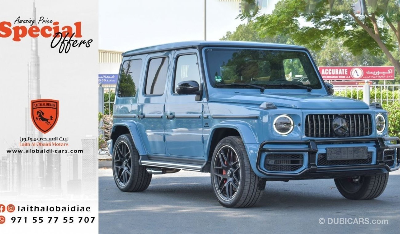 Mercedes-Benz G 63 AMG Amazing Price | Mercedes-Benz G63 AMG | China Blue | V8 Biturbo | Fully Carbon | Night Package | 202