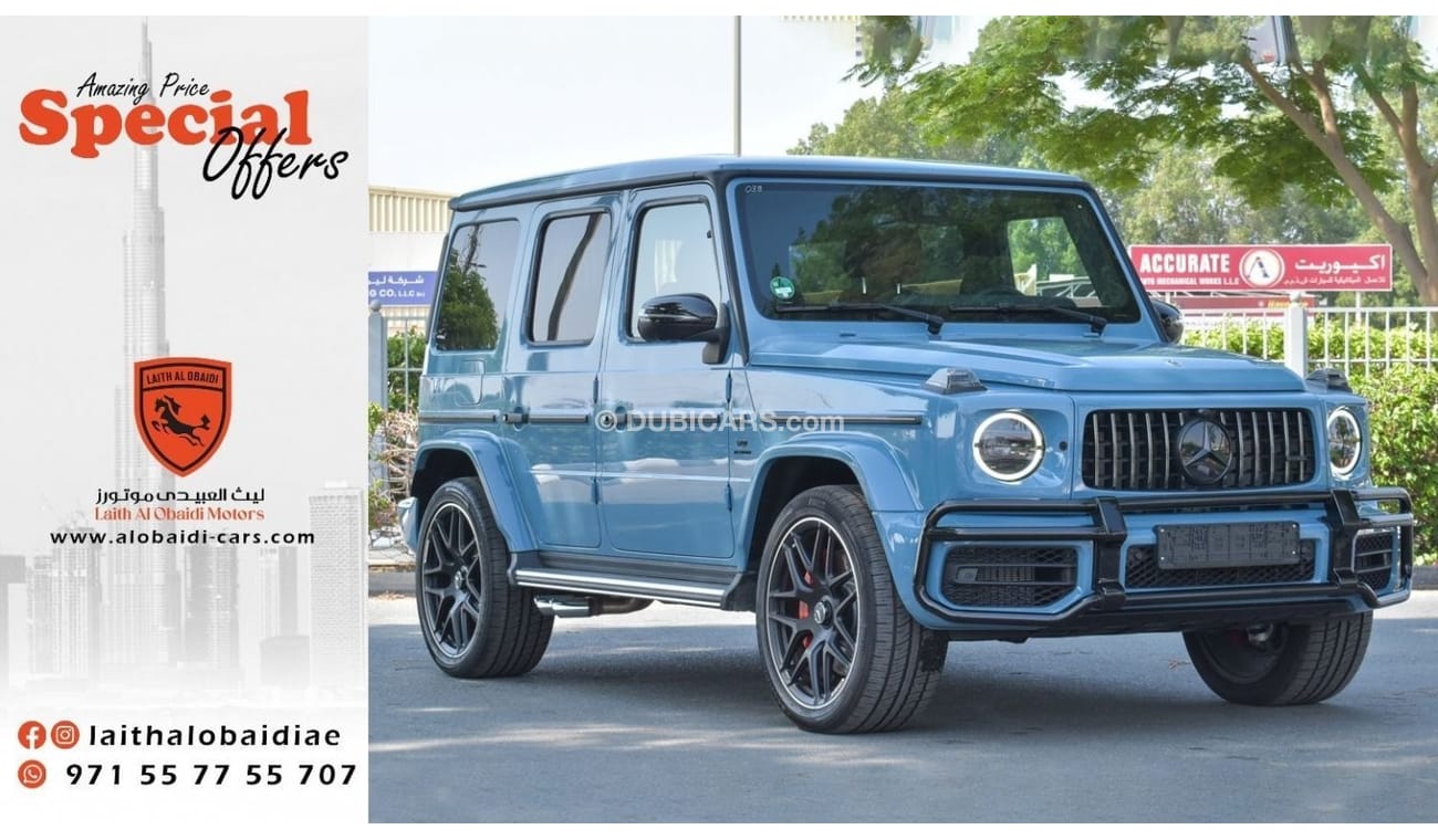 Mercedes-Benz G 63 AMG Amazing Price | Mercedes-Benz G63 AMG | China Blue | V8 Biturbo | Fully Carbon | Night Package | 202