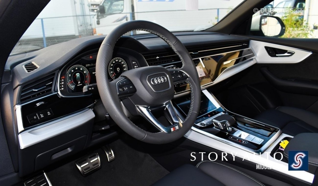 Audi Q8 55 TFSI MHEV Quattro S line V6 3.0L Aut.(For Local Sales plus 10% for Customs & VAT)