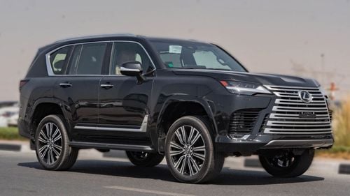 لكزس LX 700h 2026 Lexus LX700h Signature 3.5L AT Hybrid 07 Seaters with auto parking (Black)