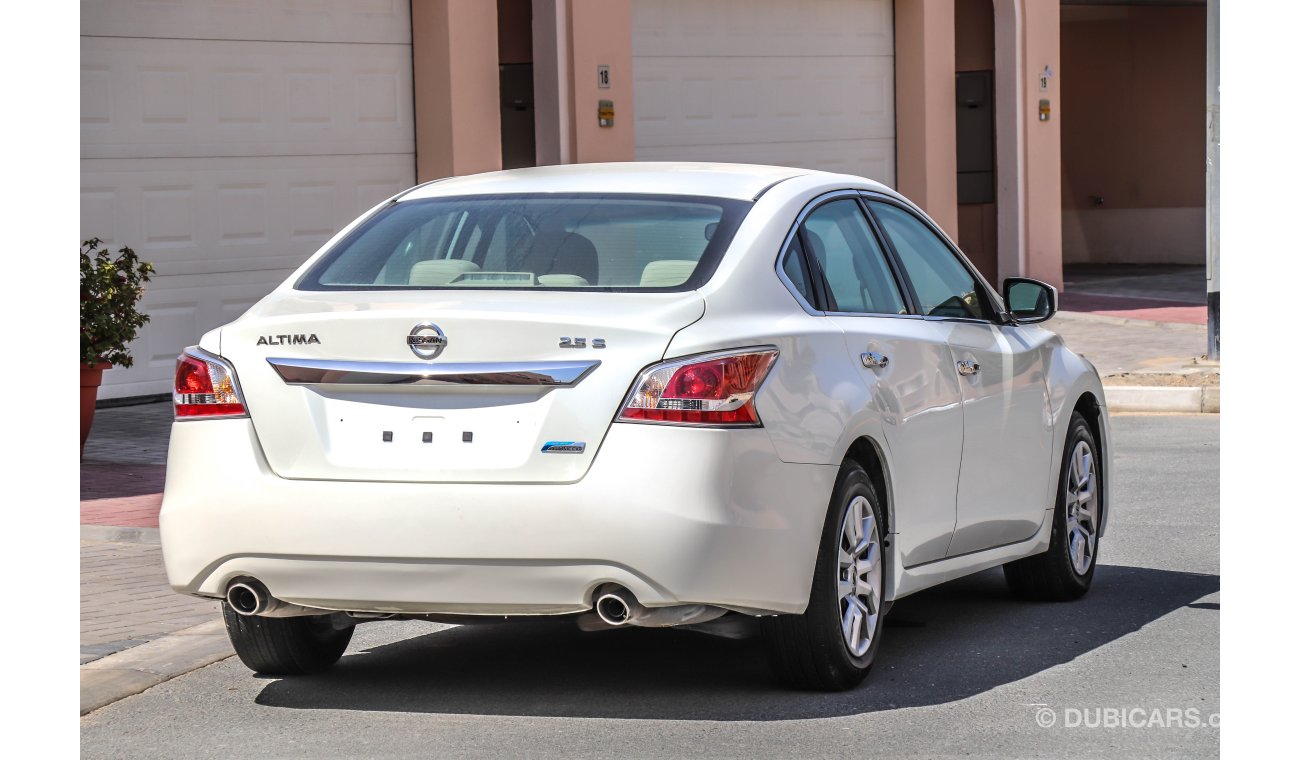 Nissan Altima 2014 GCC under Warranty with Zero Down-Payment.