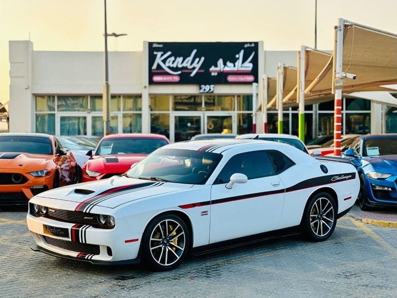 دودج تشالينجر SRT 6.4L TA EDITION | Monthly AED 2320/- | 0% DP | Sunroof | Big Screen | # 15953