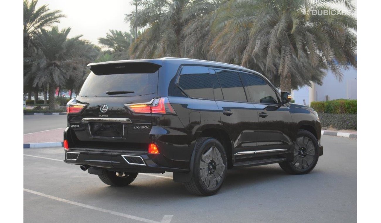 لكزس LX 450 2019 MODEL LEXUS LX450D V8 4.5L TURBO DIESEL AUTOMATIC PLATINUM