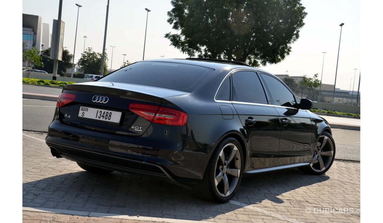 Audi A4 S-Line GCC Full Option Agency Maintained