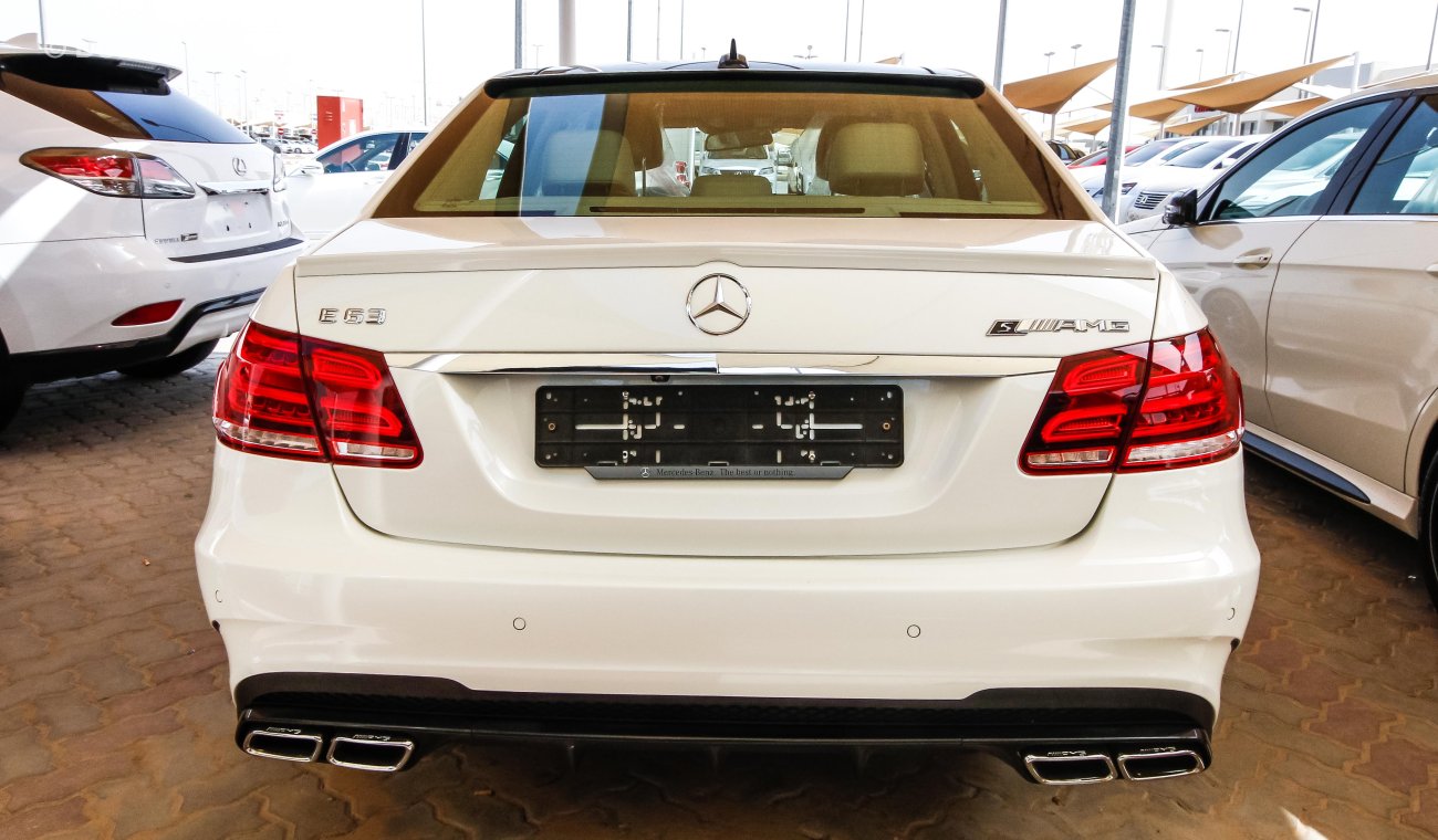 Mercedes-Benz E 550 With E63 body kit