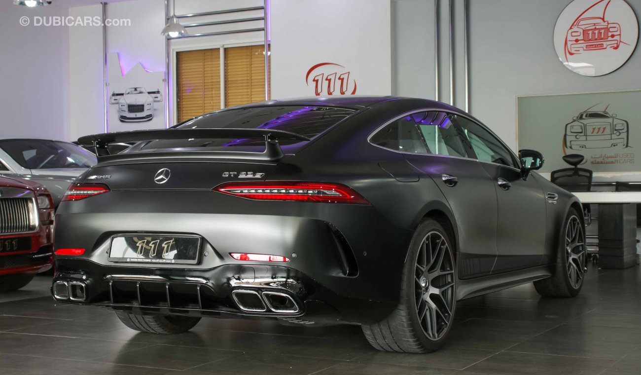 مرسيدس بنز AMG GT 63 4Matic/ Edition One / GCC Specifications / Warranty