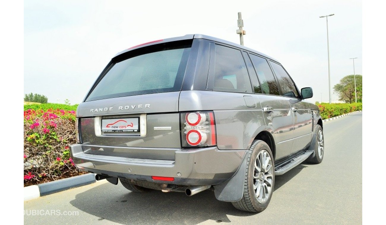 Land Rover Range Rover Vogue Supercharged - ZERO DOWN PAYMENT - 1,760 AED/MONTHLY - 1 YR WARRANTY