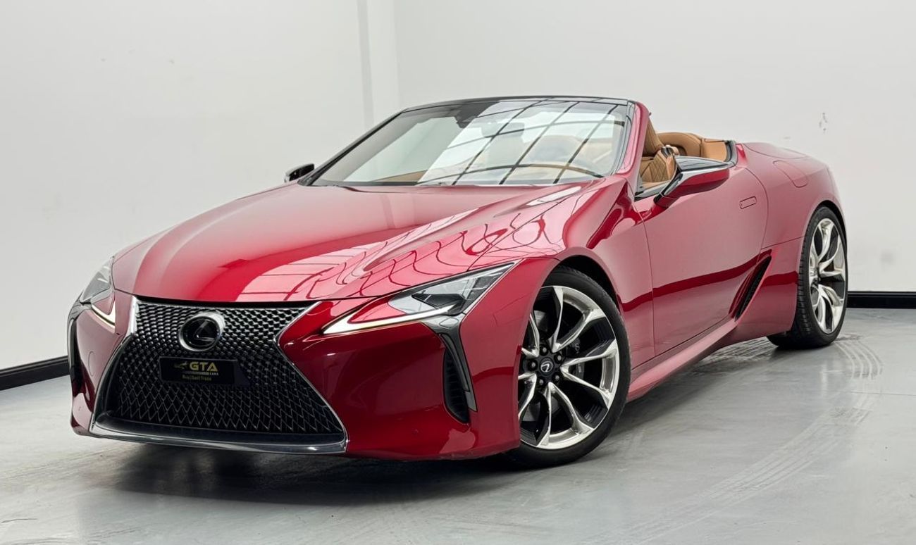 Lexus LC500 Carbon 5.0L 2021 Lexus LC500 Carbon, 2026 / Dec Lexus Warranty, Lexus Service History, GCC