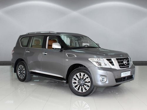 نيسان باترول PLATINUM CITY. Al Masaood Certified Pre-owned Vehicle.