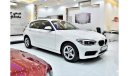 BMW 120i EXCELLENT DEAL for our BMW 120i ( 2019 Model ) in White Color GCC Specs